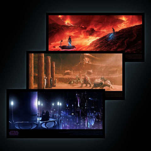 Star Wars Prequel Trilogy - Panorama set by Kevin Wilson - AP Regular Edition (TITLED)