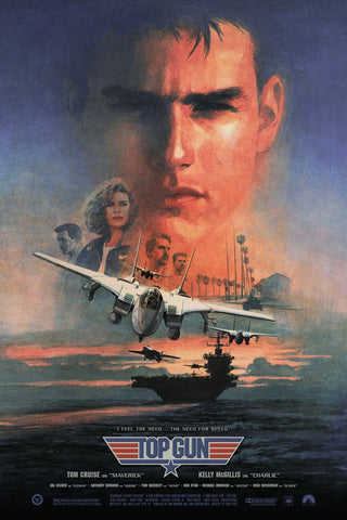 Top Gun by Hans Woody - AP Edition Screenprint